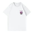 thumbnail image 4 of Pop cazadora para niña Hunters Round-Neck Printed Anime Trio Poster T Shirt （White）, 4 of 4