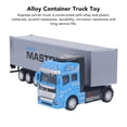 thumbnail image 3 of Camión transportador expreso camión contenedor desmontable azul modelo de juguete aleación colorida para niños para viajes ANGGREK Otros, 3 of 8