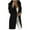 Black#long blazer trench coat women, variant on 2024 Trench Coats for Women,Winter Casual Warm Woolen Blend Pea Coat Long Windbreaker Overcoat Winter Clothes