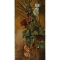 thumbnail image 3 of Ross Sterling Turner 9x14 Black Modern Framed Museum Art Print Titled - Hollyhocks (1876), 3 of 5