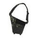 thumbnail image 5 of Bolso bandolera de pecho para hombre, con correa ajustable, portátil, informal, para el hombro Negro, 5 of 9