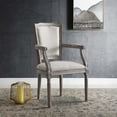 thumbnail image 5 of Penchant Vintage French Upholstered Fabric Dining Armchair-EEI-2606, 5 of 5
