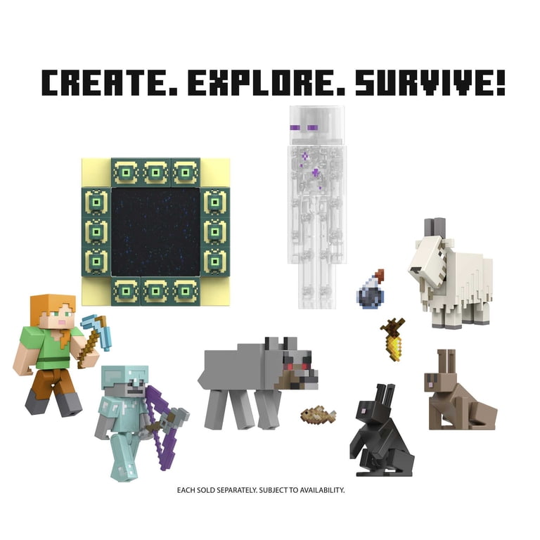 Minecraft Collectibles: 3.25-in Scale Invisible Enderman Action
