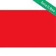 thumbnail image 1 of Bazic Carton de Mousse Rouge 20 Pouces X 30 Pouces Caisse de 25, 1 of 1