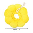 thumbnail image 3 of Colliers pour Animaux de Compagnie Protection du Cône de Cou Jaune Respirant Confortable Forme de Tournesol Réglable Accessoires pour Chats, 3 of 3