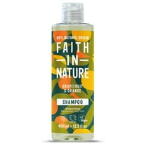 Faith In Nature Natural Shampoo - Vegan & Cruelty Free, No SLS or Parabens - 13.5 fl oz, Grapefruit & Orange