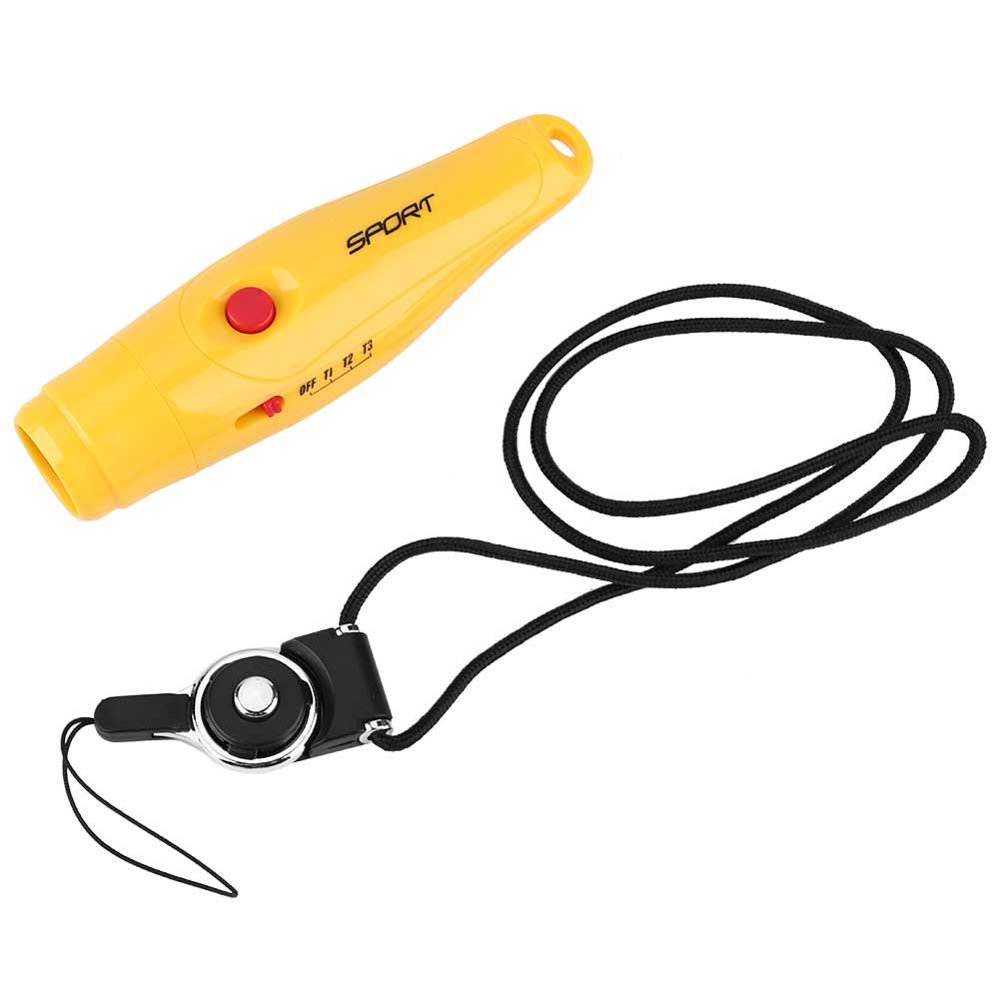 Tebru Referee Electronic Whistle,Referee Electronic Whistle Training Tool High Decibel for