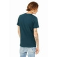 thumbnail image 2 of Bella Canvas Mens Jersey V-Neck Tee, L, Deep Teal, 2 of 3
