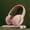 Pink, variant on New Bluetooth Earphones, Fashionable Versatile, Long Battery Life, Gaming Wireless Calls, Headworn Design, Immersive Sound, Stable Transmission, Breathable Comfort, Foldable, Audio Cable Included