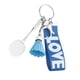 thumbnail image 2 of lvero deportivo de bádminton de aleación con cordón para muñeca, lvero para puerta , lvero, abalorio para hombre, bolso Unisex, accesorios, cumpleaños Hugo mini llavero de bádminton, 2 of 7