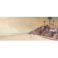 thumbnail image 2 of Bay, Noah 32x16 White Modern Wood Framed Museum Art Print Titled - Girl  on the Beach, 2 of 4