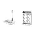 thumbnail image 1 of Secador de viaje compacto OXO Tot con cepillo para biberones - Gris y organizador para secar en la cocina, 1 of 7