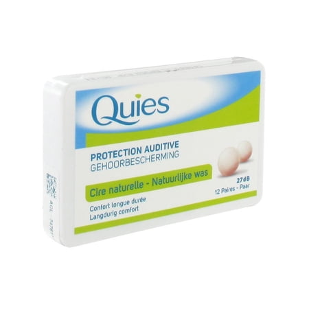 QUIES SILICONE ANTI BRUITS 3 PAIRES