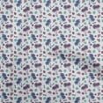 thumbnail image 1 of oneOone Polyester Spandex Dark Blue Fabric Travel Diy Clothing Quilting Fabric Print Fabric By Yard 56 Inch Wide, 1 of 4