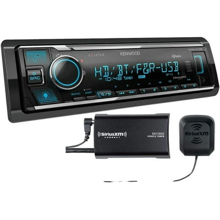 New Kenwood KMM-X705 Digital Media (Does Not Play Discs) & SiriusXM Tuner