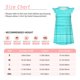 thumbnail image 3 of Fotbe Turquoise Wooden Vestido de Dormir para Niñas de 3 a 10 Años, Mangas Cortas, Estilo Princesa, Pijama Camisón con Mangas Voladas-Medium, 3 of 6