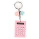 thumbnail image 1 of Mini calculadora portátil de bolsillo con forma de llavero y diseño de galletas (rosa), 1 of 14