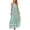 Sage Green, variant on PRETTYGARDEN Women Summer Flowy Maxi Dress Casual Sleeveless Spaghetti Strap Ruffle Beach Long Dresses