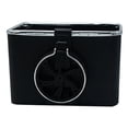 thumbnail image 1 of Caja de almacenamiento para coche, compartimento para guardar pañuelos, portavasos y llaves. Copa individual Negro, 1 of 7