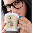 thumbnail image 2 of Goose- Vintage Art- Animals, 15oz Two-Tone Blue Mug, 2 of 7