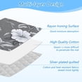 thumbnail image 4 of Ironing Mat Portable Ironing Blanket for Table Top Travel Ironing Pad for Washer Dryer 27.6" x 47.2" Old-fashioned Floral Pattern, 4 of 6