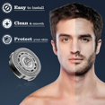 thumbnail image 4 of Cabezales de afeitadora de repuesto para Philips Sh90/52 Sh90/70 Sh70 9000 7000 Rq10 Rq11 Rq12 S9711 S9911 S9152 S9031 S9111, 4 of 5