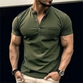 thumbnail image 2 of WEAIXIMIUNG T-Shirt à Manches Courtes pour Hommes de Pâques Chemise Décontractée avec Poche, 2 of 8