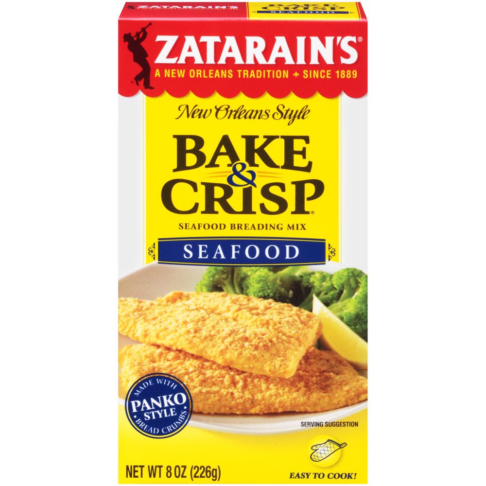 Zatarain's Seafood Bake & Crisp, 8 oz