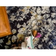 thumbnail image 6 of Rugs.com Carnevale Collection Rug – 8 Ft Square Navy Blue Medium Rug Perfect For Living Rooms, Kitchens, Entryways, 6 of 9