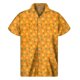 thumbnail image 3 of Camisa hawaiana con estampado 3D de fruta del dragón y naranja y plátano para hombre, blusa hawaiana de manga corta con solapa y botones para playa de verano, 3 of 5