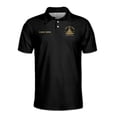 thumbnail image 2 of Personalized Freemason Past Master Masonic Men's Polo Shirt S-5XL, 2 of 5