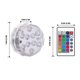 thumbnail image 5 of Luces LED sumergibles con mando a distancia, luces subacuáticas impermeables que funcionan con 16 lámparas que cambian de color para piscina, estanque, acuario, bañera, decoración de ducha Adepaton 2035768-2, 5 of 8