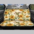 thumbnail image 3 of Chririnla Hummingbird Floral Print, Non-Slip Rear Bench Seat Cover Set of 2 Durable Full Wrap Bench Seat Covers for Car Interior Auto, 3 of 4