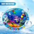thumbnail image 1 of Esterilla de agua para bebé cojín inflable de pulpo pez oceánico Tmvgtek con boquilla de Gas segura juguete de agua de Educación Temprana tapete de PVC grueso para niño pequ, 1 of 9