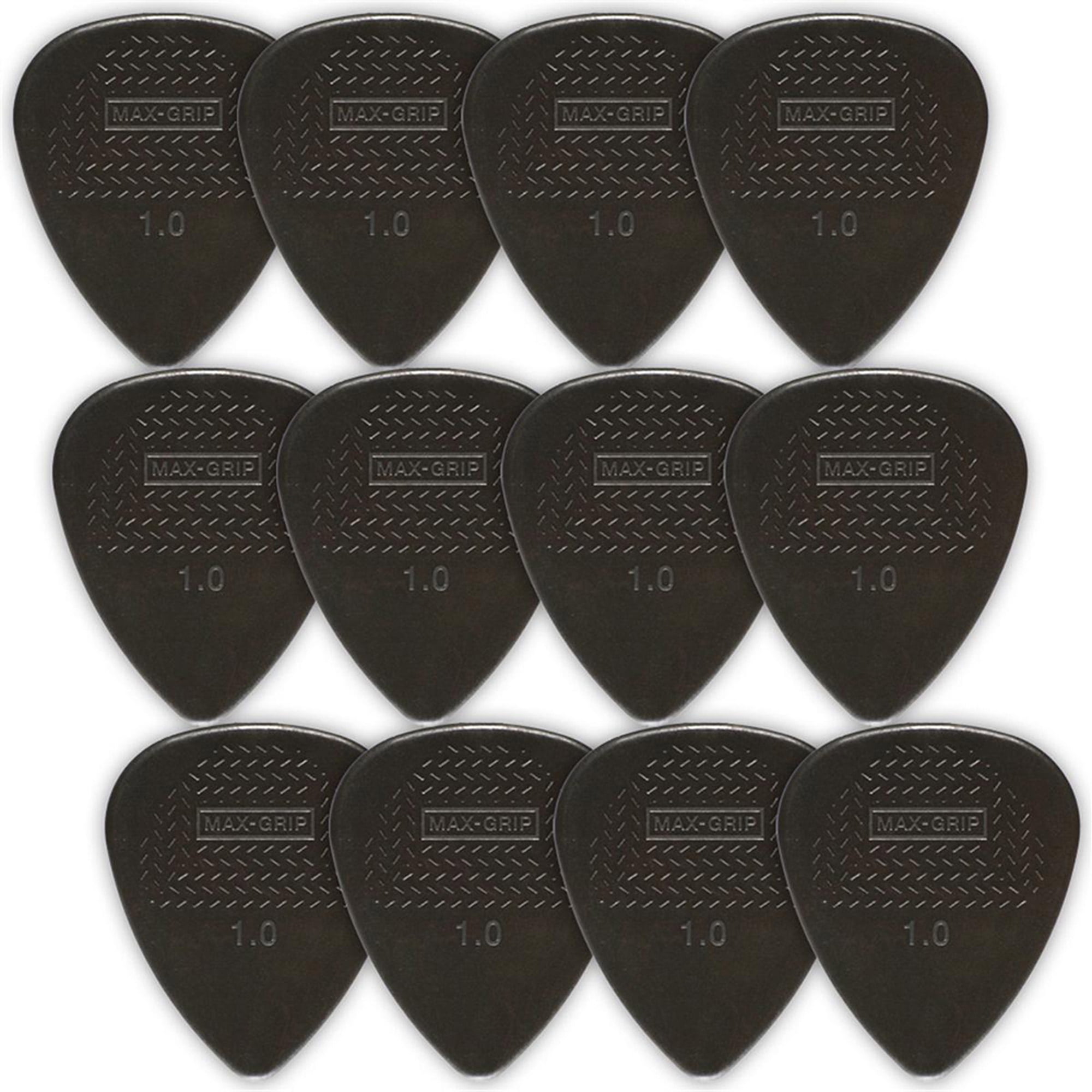 Dunlop Nylon Standard Guitar Picks 12Pack 1.0mm Black Walmart