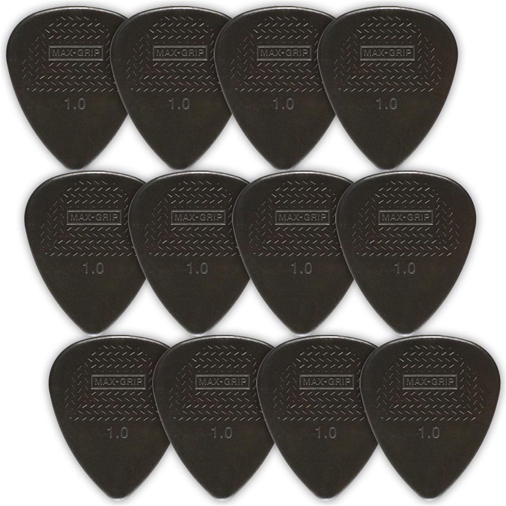 Dunlop Nylon Standard Guitar Picks 12Pack 1.0mm Black Walmart