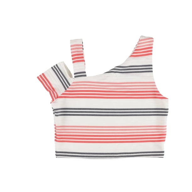 bar III Blusa de Punto a Rayas para Mujer, Multicolor, Mediana