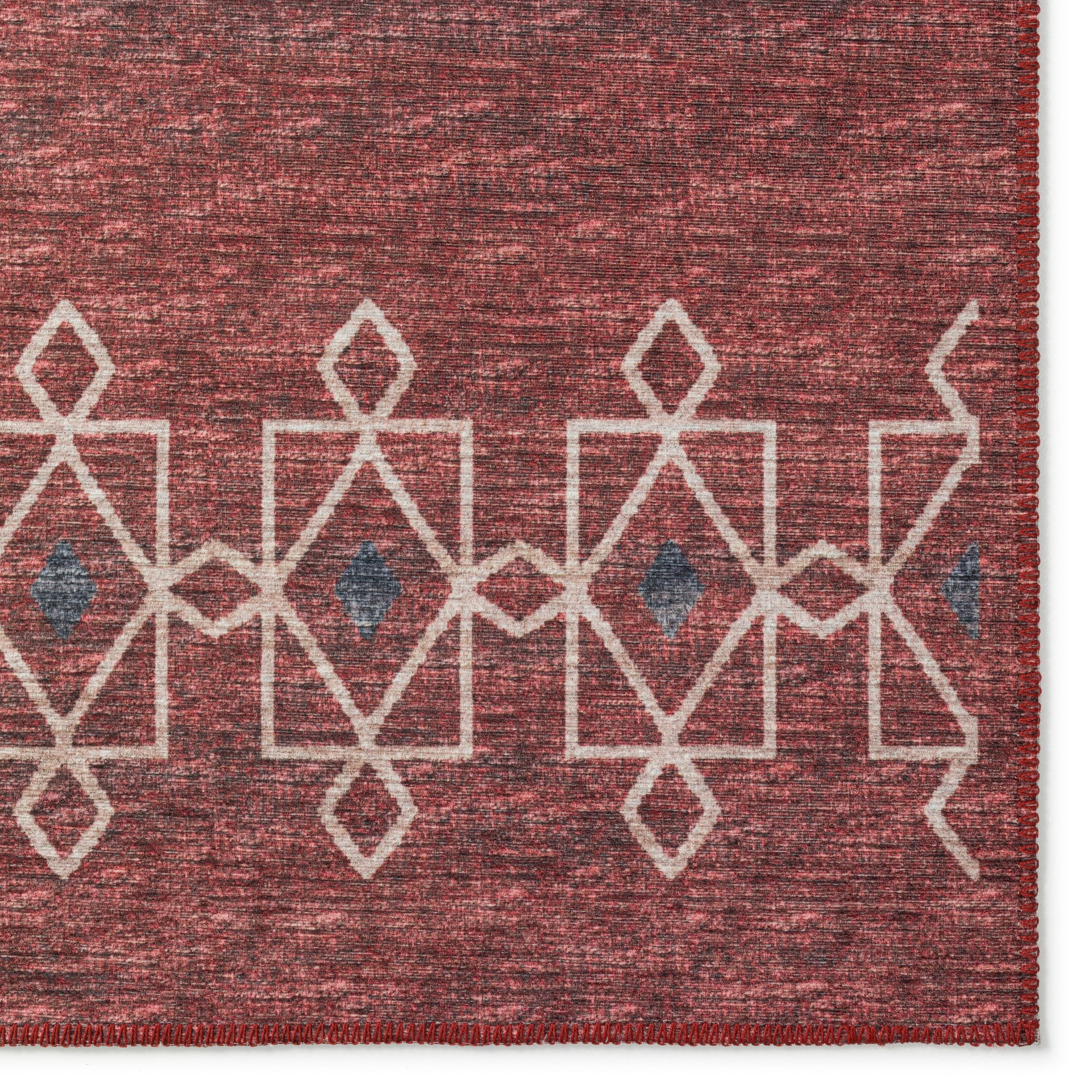 Addison Rugs Indoor/ Outdoor Addison Yuma Southwest Motif Washable Area Rug 9' x 12' - Canyon