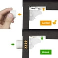 thumbnail image 6 of 8 Pack Magnetic Cabinet Locks Baby Proofing - Vmaisi Children Proof Cupboard Drawers Latches - Adhesive Easy Installation, 6 of 9