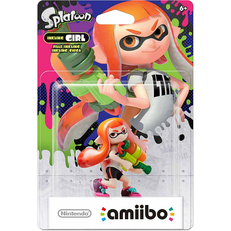 Nintendo Splatoon amiibo, Inkling Girl - Walmart.com