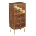 thumbnail image 5 of Montevideo Recycled Mango Wood Chest with 5 Drawers, 5 of 5