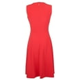 thumbnail image 2 of Women's Red Sleeveless Dress-R-2, 2 of 4