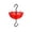 Red, variant on XINGAG Ant Moat for Bird Feeders, Hummingbird Feeders for Outdoors, Red Umbrella Hanger Ant Guard with Large Capacity and Hooks