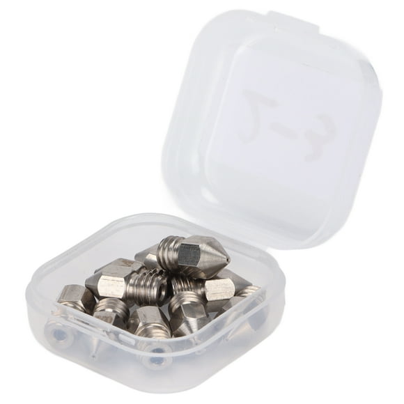 D Printer Nozzles,10Pcs 3D Printer Nozzles D Printer Nozzle Kit D Printer Kit Ultra Responsive