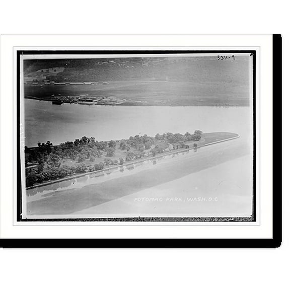 Historic Print, Potomac Park, Wash., D.C., 18" x 24"