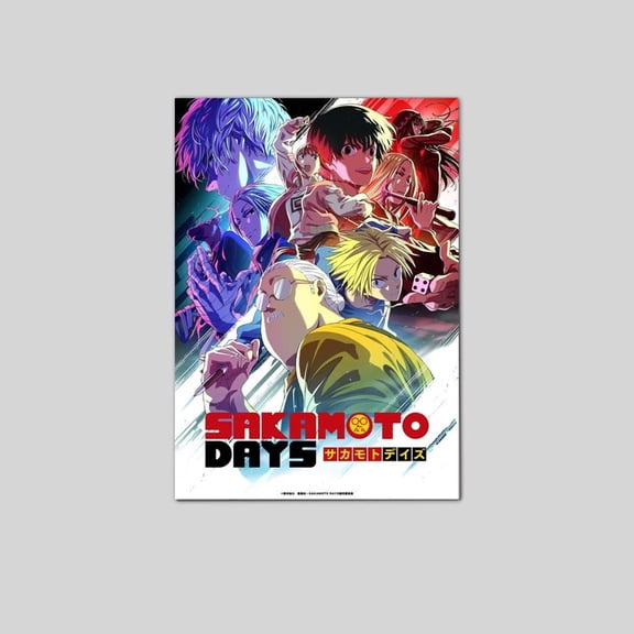 SAKAMOTO DAYS Yuto Suzuki 2020 Anime Poster poster size 24''x36'' Goldengate