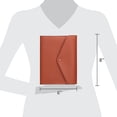thumbnail image 7 of Pen+Gear Simulated Leather Journal, Cognac Brown, Ruled, 192 Pages, 6 in x 8 in, 7 of 7
