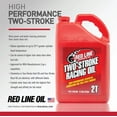 thumbnail image 5 of Red Line 40405 Synthetic Two Stroke Kart Oil - 1 Gallon, 5 of 7