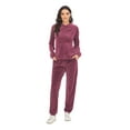 thumbnail image 6 of Tinglu Tracksuit Womens 2 Pieces Joggers Outfits Sweatsuits Set Sports Suits (Tops + Pants), 6 of 8