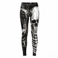 thumbnail image 5 of Halloween Leggings for Women Elastic High Waist Spooky Print Lifting Tights Pants Workout Yoga Pants, 5 of 5